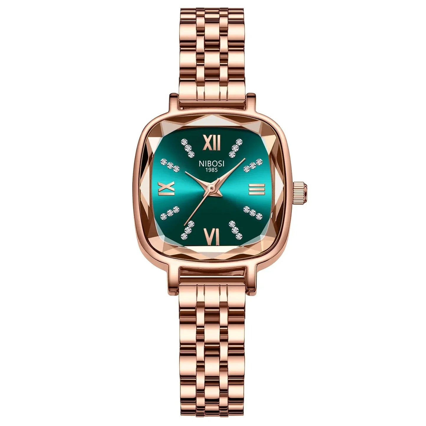 NIBOSI Watch for Women Top Luxury Crystal Female Watches Waterproof Lady Quartz WristWatch Bracelet Fashion Clock Reloj Mujer