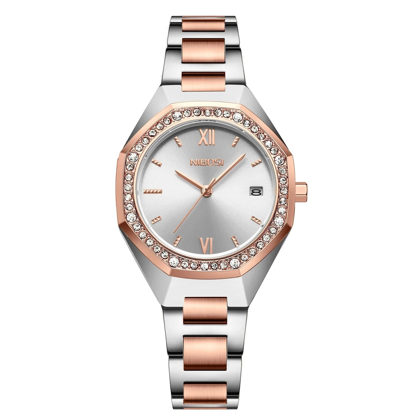 NIBOSI Fashion Quartz Wristwatch Casual Sport Military Watch For Women Top Brand Luxury Waterproof Watch Ladies Relogio Feminino